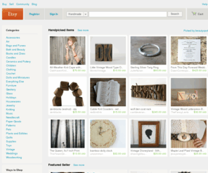 craftbowl.com: Etsy - Your place to buy and sell all things handmade, vintage, and supplies
Buy and sell handmade or vintage items, art and supplies on Etsy, the world's most vibrant handmade marketplace. Share stories through millions of items from around the world.