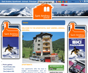 st-andreu.com: WELCOME TO THE APARTHOTEL SANT ANDREU IN ARINSAL, ANDORRA!
Welcome to the Sant Andreu!