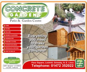 congar.co.uk: Everything you need to make your garden complete. | Concrete Garden Centre
