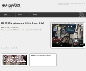 djstorm.biz: DJ STORM
THE OFFICIAL ARTIST WEBSITE DJ, PRODUCER, & REMIXER: DJ STORM