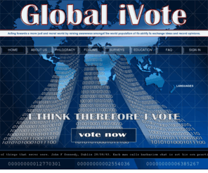 globalivote.org: Global iVote
