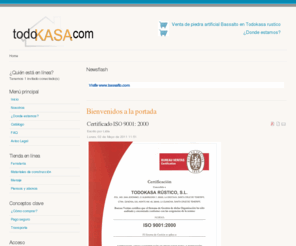 todokasa.com: Bienvenidos a la portada
Joomla! - el motor de portales dinámicos y sistema de administración de contenidos