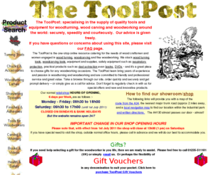 toolpost.info: The ToolPost | wood turning tools | woodcarving tools
The ToolPost supplies woodturning and woodcarving tools and equipment from the world's no.1 manufacturers. We deliver woodturning lathes, woodturning chucks, wood finishing and sharpening tools and more.