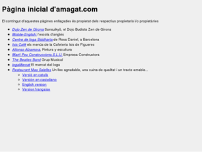 amagat.com: Pàgina d'inici d'amagat.com
amagat.com