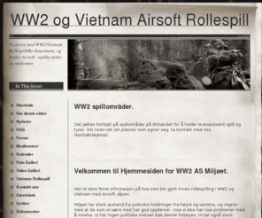 ww2-rollespill.info: Startside WW2 - WW2 og Vietnam Airsoft Rollespill
WW2 Airsoft Forum Norge