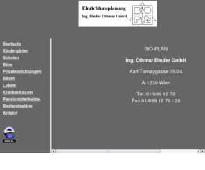 bio-plan.com: Bio Plan - 1230 Wien Innenraumplanung
Einrichtungsplanung, Einrichtung, Planen, Bestandspläne