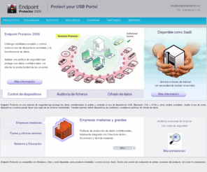 endpointprotector.es: Endpoint Protector: Control de USB, auditoría de ficheros y cifrado de datos
Endpoint protection software to protect against data leakage, data loss, data theft, and other insider threats.