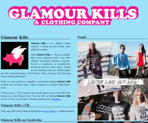 glamourkills.cz: Glamour Kills
Vše o Glamour Kills pod jednou střechou. Mrkni se na aktuální kolekci oblečení Glamour Kills.