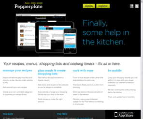 pepperplate.com: Pepperplate
