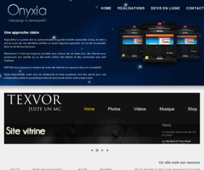 onyxia-web.com: Onyxia - Création de site internet sur mesure
Creation de site internet sur mesure