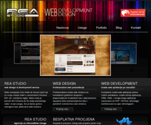 rea-studio.net: REA studio | Web Dizajn, Programiranje, Baze podataka, CRM i CMS Sistemi,
Profesionalana izrada web stranice sa kompletnim grafičkim dizajnom i prepoznatljivom kvalitetom kao i jednostavnim opcijama kako profesionalcima tako i početnim korisnicima vaše stranice.