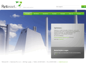 reliasset.org: Reliasset A/S - Konsulent i vedligeholdsstyring og anlægspålidelighed - Infor EAM forhandler
