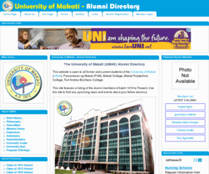umak-alumni.com: University of Makati - UMAK Alumni Directory
UMAK - University of makati Alumni Directory, Makati City
