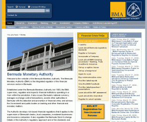 bma.bm: Bermuda Monetary Authority

