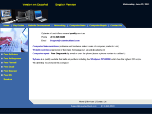 cybertechland.com: Cybertech Land
We offer various computer services to the city of Nashville and nearby cities and at the lowest prices