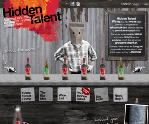 hiddentalent.com: Hidden Talent Wines // Home
