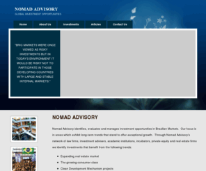 nomadadvisory.com: Nomad Advisory - Nomad Advisory
Nomad Advisory - Nomad Advisory