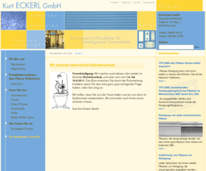 plisseereinigung.com: Eckerl - München - News - Plissee - Reinigung - Verkauf
Hier finden Sie alle Neuigkeiten der Kurt Eckerl GmbH zum Thema Plissee und viele andere Themen rund um den innenliegenden Sonnenschutz.