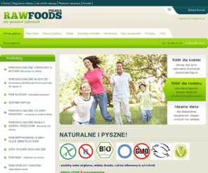 rawfoods.pl: Surowa dieta, produkty dla wegetarian, wegan,cukrzyków, chorych na celiakię i Ciebie
RAWFOODS Polska sklep internetowy żywność zdrowa, ekologiczna, RAW, surowa, witariańska, wege, bezglutenowa, dla diabetyków, cukrzyków.