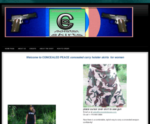 concealedpeace.com: Concealed Peace
concealed peace comfortable and comforting