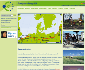 euroroute-r1.de: Euroroute R1  Gesamtstrecke
