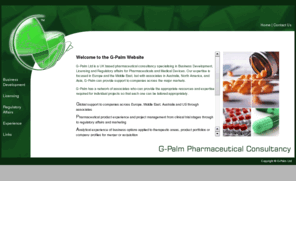 g-palm.com: G-Palm Pharmaceutical Consultancy - Home Page
G-Palm Pharmaceutical Consultancy Ltd. Global expertise in pharmaceutical management