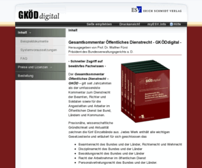 gkoddigital.info: Gesamtkommentar Öffentliches Dienstrecht - GKOeDdigital.info - Willkommen
