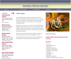 gourmetmuffinrecipes.com: Muffin Recipes
Muffin Recipes