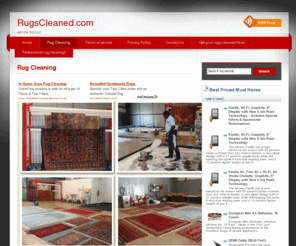 rugscleaned.com: Rug Cleaning
Rug cleaning and having your Rugs cleaned is based off providing the right choice in getting your rug cleaning needs taken care of