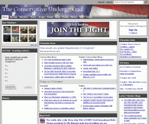 tcunation.com: The Conservative Underground
TCUnation - The Social Network for Conservatives. Join with us to win back our country!