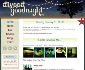 alyssagoodnight.com: Alyssa Goodnight | Author of Romance
Alyssa Goodnight is the author of wickedly witty historical romance set in Regency England.