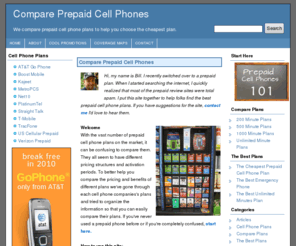 compare-prepaid-cell-phones.net: Compare Prepaid Cell Phones
Helping you choose the right prepaid cell phone plan