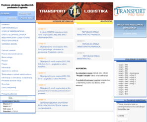 spedlog.org.rs: TRANSPORT I LOGISTIKA - Glavna
Poslovno udruženje špediterskih preduzeća i agenata 
“TRANSPORT I LOGISTIKA”
