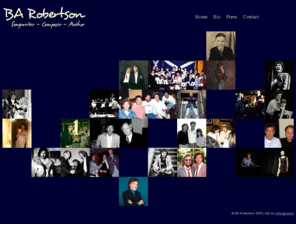 tooclose2thesun.com: BA Robertson : Home
B A Robertson: Songwriter - Composer - Author