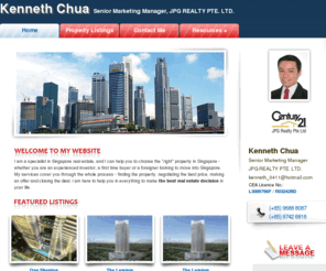 82882121.com: Kenneth Chua - JPG REALTY PTE. LTD. - www.82882121.com
Kenneth Chua - Senior Marketing Manager - JPG REALTY PTE. LTD. - property agent in Singapore. View details and all available listings