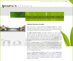 cabinetgroupe-genesis.net: Genesis Avocats - Cabinet d'avocats d'affaires - Paris 8
Genesis Avocats, cabinet indépendant d'avocats d'affaires, intervient dans le domaine du droit public, droit de l'urbanisme, de l'aménagement, de l'environnement et droit privé