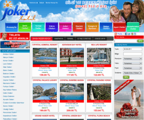 jokertatil.com: Joker Tatil - Daima En Ucuz Tatil | Erken Rezervasyon | Otel | Tatil | Tur
Joker Tatil erken rezervasyon kampanyalarını kaçırmayın. Kaliteli otel ve tatil köyü nde ucuz tatil yapma imkanı.