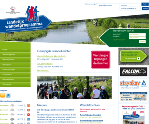 landelijkwandelprogramma.nl: Landelijk Wandelprogramma, de meest actuele wandeltochten agenda
Website van het Landelijk Wandelprogramma, het populairste overzicht van 1.000 wandeltochten in Nederland. Met de meest actuele informatie over wijzigingen.