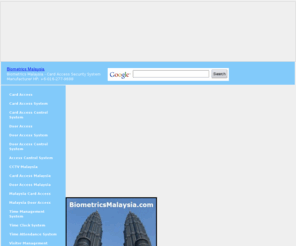biometricsmalaysia.com: Biometrics Malaysia Rfid Card Access Security Manufacturer Malaysia
Biometrics rfid malaysia launches new latest biometrics finger print reader cctv sierra technology starprox card acces control security system with best research and product development and support
