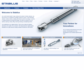 hybridgaspring.com: Gas Struts // Gas Springs // Dampers // from Stabilus
As a world market leader for gas springs and hydraulic vibration dampers, we have proven our competence in linkage systems for years. Our product portfolio spans the range of gas struts, gas spring, dampers, gas strut and gas springs.