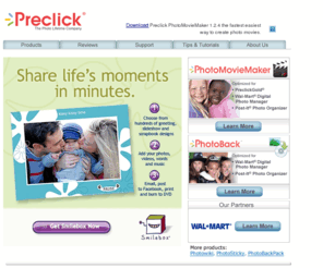 preclick.com: Welcome to Preclick - Home of the free photo software
