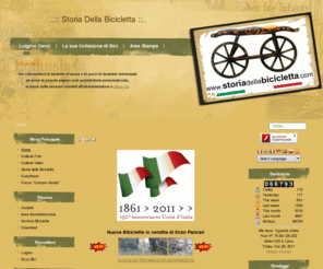 storiadellabicicletta.com: Storia Della Bicicletta
Storia della bicicletta, collezione Luigino Cenzi.
History of Bicycle, bici d'epoca