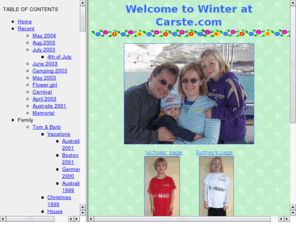 carste.com: Welcome to Carste.com - Your Portal to Solutions
Pictures and Helpful Links for Family and Friends