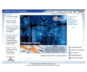 globaw.com: GLOBAW®:: Professional Product
Empresa especializada em prestação de serviços em Gestão Organizacional de materiais e patrimônios, Engenharia de avaliação, Perícias e Projetos de Viabilidade Técnico Econômico e Financeira.