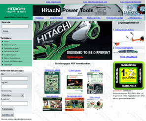 hitachi-powertools.hu: HITACHI Power-Tools
Hitachi építőipari, faipari elektromos kéziszerszámok, lácfűrészek, fűkaszák nagykereskedése, központi szerviz