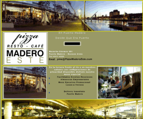 pizzamaderoeste.com: Pizza Madero Este
Pizza madero Este Resto Bar