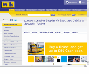 millsltd.biz: Mills Ltd
Mills Ltd Communication Tooling and Cable Management Products for the Professional Installer
