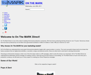 onthemarkdirect.com: ON THE MARK | 
