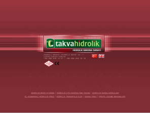 takvahidrolik.com: TAKVA HİDROLİK - hidrolik boru kıvırma, hidrolik oto doğrultma, hidrolik garaj krikoları, el kumandalı hidrolik pres, garaj vinci, profil kesme makinaları
hidrolik boru kıvırma, hidrolik oto doğrultma, hidrolik garaj krikoları, el kumandalı hidrolik pres, garaj vinci, profil kesme makinaları