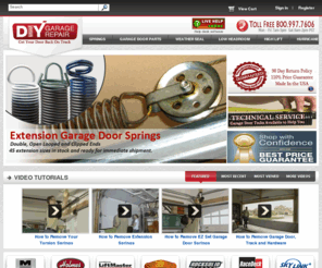 diygaragerepair.com: DIY Garage Door Repair Garage Door Springs and Parts
DIY Garage Door Repair has everything you need to repair your garage door.  Toy Hauler Springs and Holmes One Piece Garage Door Springs.  StormShield Weather Strip and Hurricane Braces.